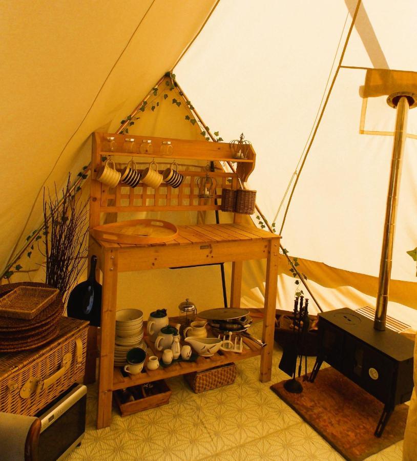 Hope Cottage Bell Tent Retreat Ashbourne  Buitenkant foto