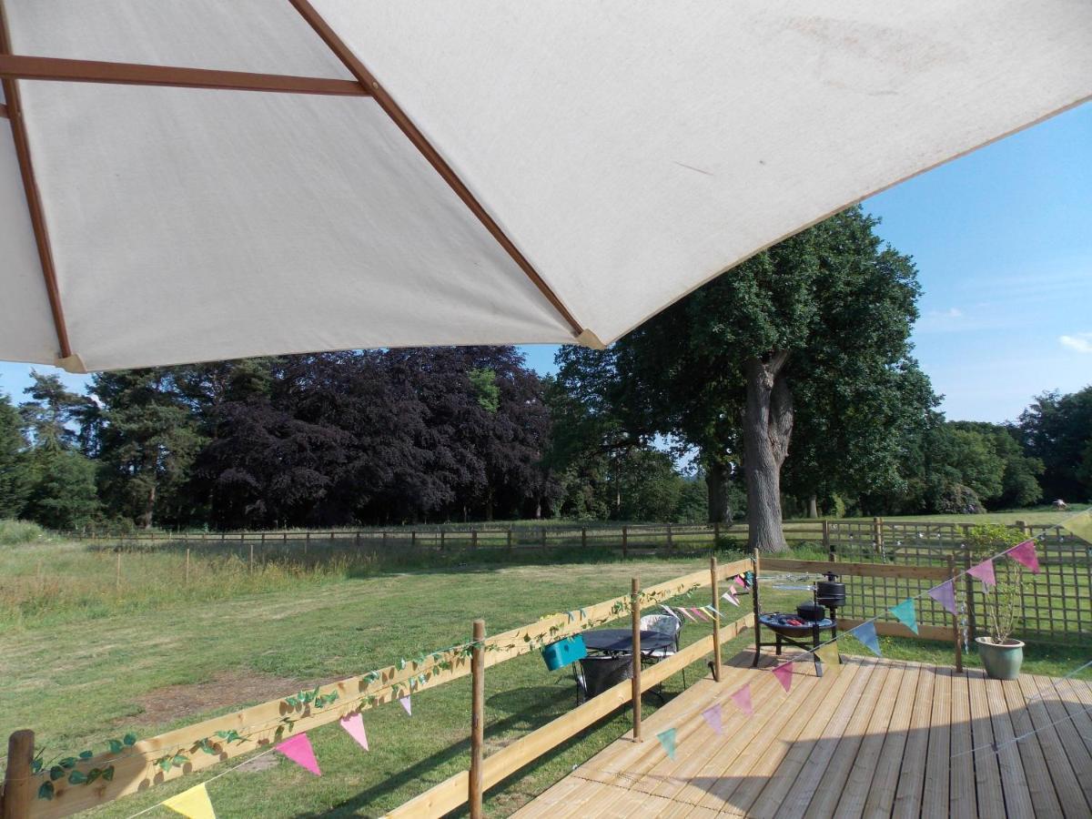 Hope Cottage Bell Tent Retreat Ashbourne  Buitenkant foto