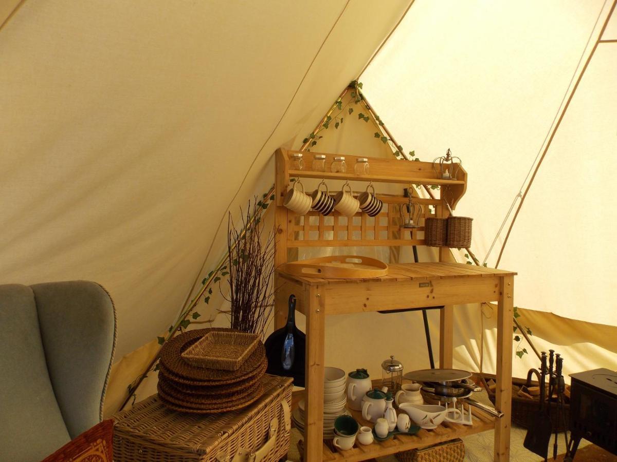 Hope Cottage Bell Tent Retreat Ashbourne  Buitenkant foto